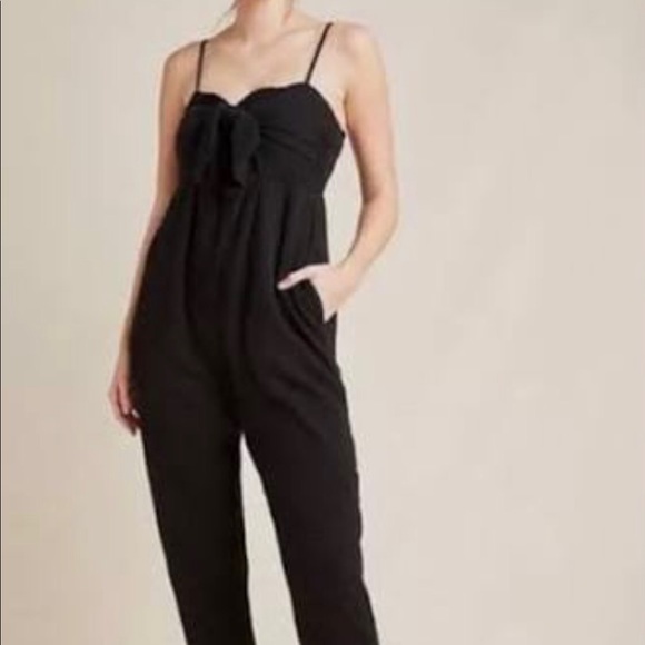 Anthropologie Pants - Anthropologie NWT Saturday Sunday black gauze jumpsuit. Never worn